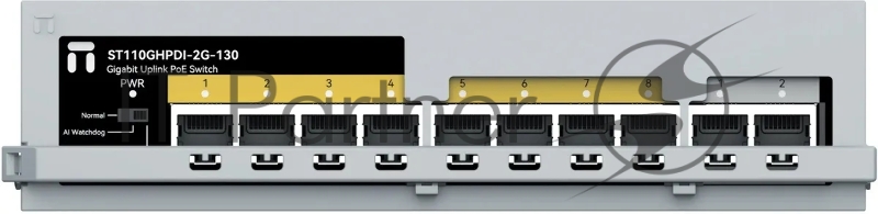 Коммутатор Netis ST110GHPDI-2G-130 8x100Мбит/с 2x1Гбит/с 8PoE 130W неуправляемый