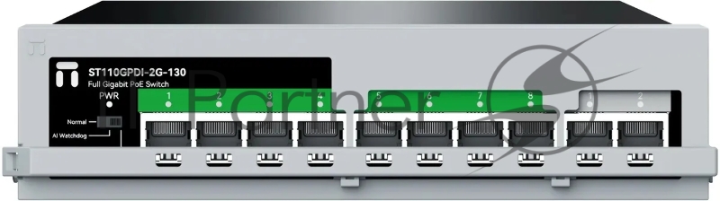 Коммутатор Netis ST110GPDI-2G-130 10x1Гбит/с 8PoE неуправляемый