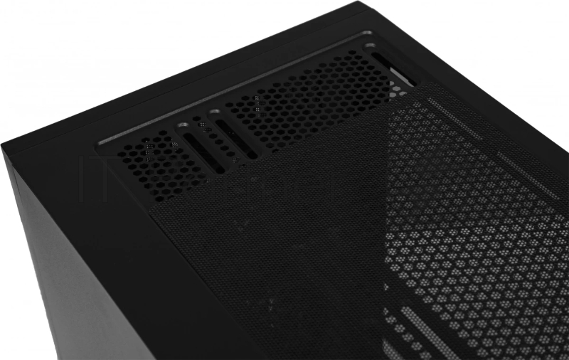 Корпус Formula V Line TimberLine T0 Black, ATX, wood+plastic front, TYPE-C*1, USB3.0*2, FRONT 3x120mm FRGB, REAR 1x120mm FRGB