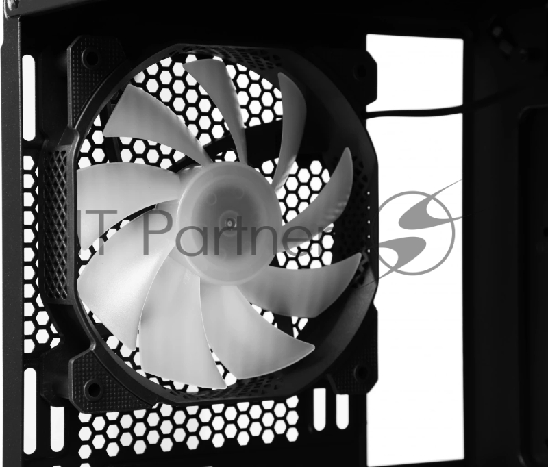 Корпус Formula V Line TimberLine T0 Black, ATX, wood+plastic front, TYPE-C*1, USB3.0*2, FRONT 3x120mm FRGB, REAR 1x120mm FRGB