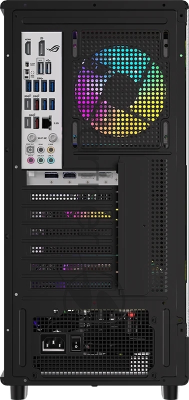 Компьютерный корпус Formula V Line MANA Dynamic Black AR, ATX, TYPE-C*1, USB3.0*2, FRONT 3x120mm ARGB, REAR 1x120mm ARGB