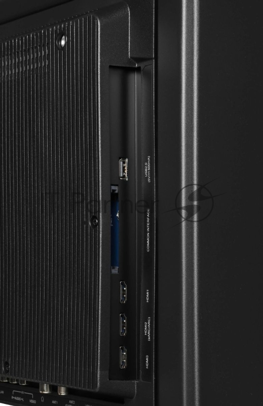 Телевизор LED Hyundai 85 H-LED85BU7011 Google TV Metal черный/черный 4K Ultra HD 60Hz DVB-T DVB-T2 DVB-C DVB-S DVB-S2 USB WiFi Smart TV