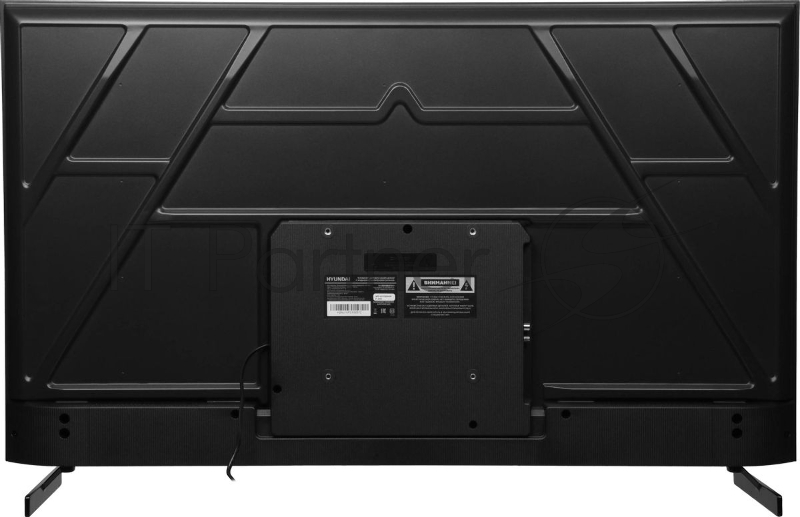 Телевизор LED Hyundai 50 H-LED50BU7011 Google TV Frameless черный 4K Ultra HD 60Hz DVB-T DVB-T2 DVB-C DVB-S DVB-S2 USB WiFi Smart TV