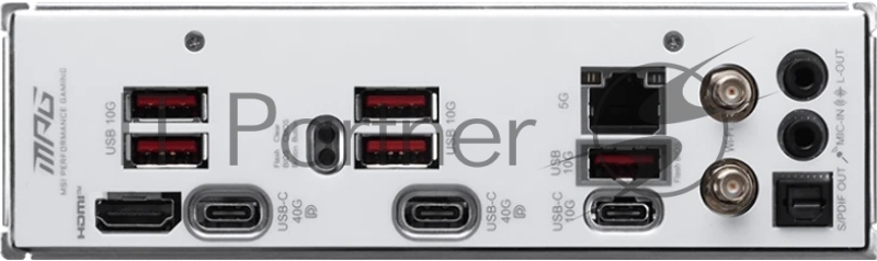 Материнская плата MSI MPG X870I EDGE TI EVO WIFI X870, AM5, 2*DDR5, 1*PCIEx16, 1*M.2, 2*TypeC, 5*USB3.2Gen2, 2*USB3.2Gen1, 2*USB2.0, 2*SATA3.0, 5G, 2*Type-C(DP), HDMI, ITX, RTL