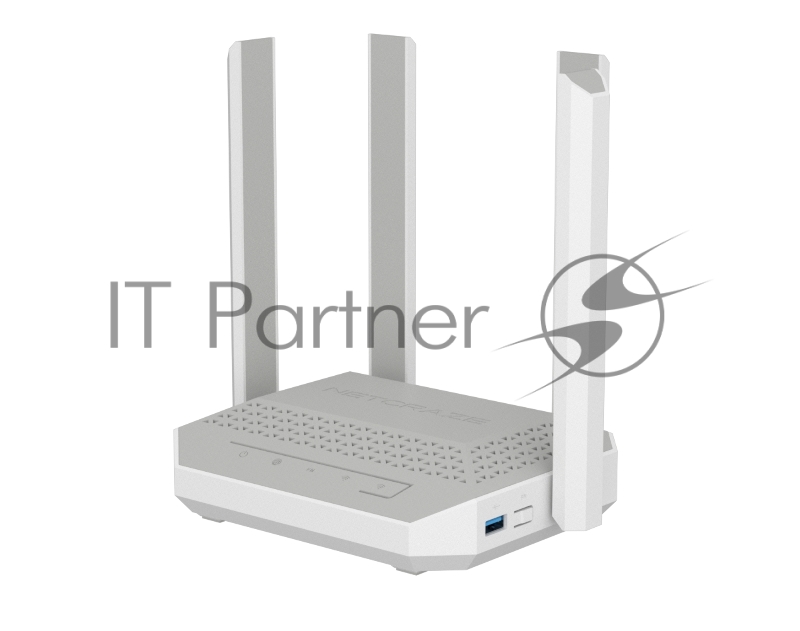 Гигабитный интернет-центр Netcraze Hopper DSL (NC-3611) с Mesh Wi-Fi 6 AX3000, 4-портовым Smart-коммутатором, портами DSL и USB 3.0