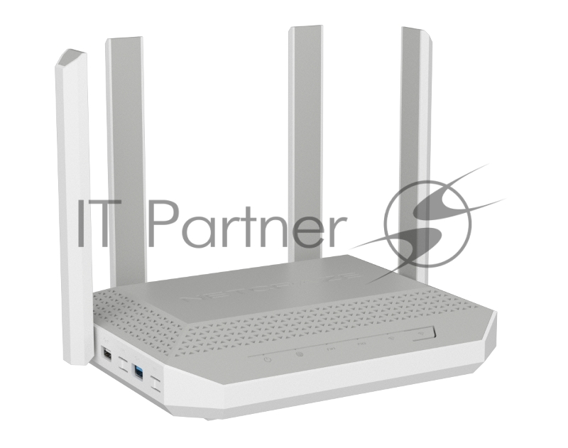 Мультигигабитный интернет-центр Netcraze Ultra (NC-1812) с Mesh Wi-Fi 7 BE7200, Smart-коммутатором 1×10G, 1×2.5G и 4×1G, многофункциональными портами USB 3.2 и 2.0