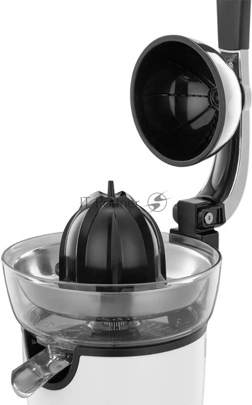 Соковыжималка цитрусовая Kitfort КТ-1168 100Вт рез.сок.:250мл. белый/черный