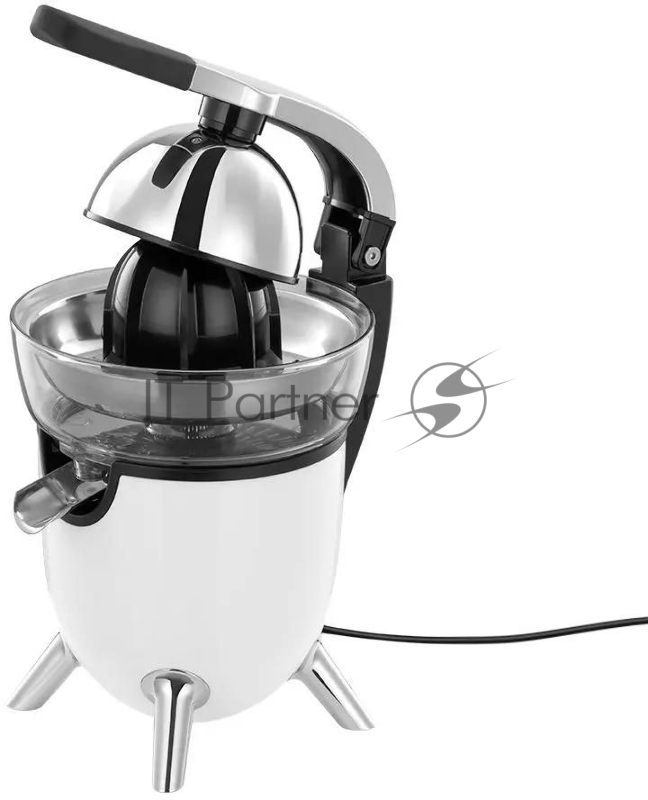 Соковыжималка цитрусовая Kitfort КТ-1168 100Вт рез.сок.:250мл. белый/черный