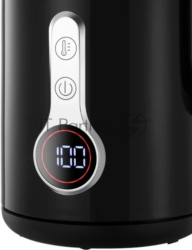 Чайник электрический Kitfort КТ-6701 1.7л. 2200Вт черный корпус: нерж.сталь/пластик