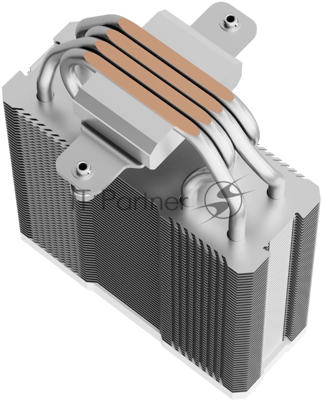 Кулер для процессора Thermalright Assassin X 120 R Digital ARGB White (4-pin PWM, 151mm, Al/Cu, 4x6mm, ARGB, 1x120mm, 70.84CFM, 29.8dBA, 2000RPM, S: 1851/1700/1200/115X, AM5/AM4, white)