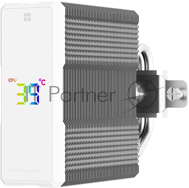 Кулер для процессора Thermalright Assassin X 120 R Digital ARGB White (4-pin PWM, 151mm, Al/Cu, 4x6mm, ARGB, 1x120mm, 70.84CFM, 29.8dBA, 2000RPM, S: 1851/1700/1200/115X, AM5/AM4, white)