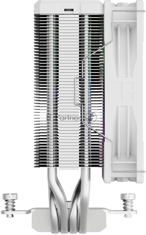 Кулер для процессора Thermalright Assassin X 120 R Digital ARGB White (4-pin PWM, 151mm, Al/Cu, 4x6mm, ARGB, 1x120mm, 70.84CFM, 29.8dBA, 2000RPM, S: 1851/1700/1200/115X, AM5/AM4, white)