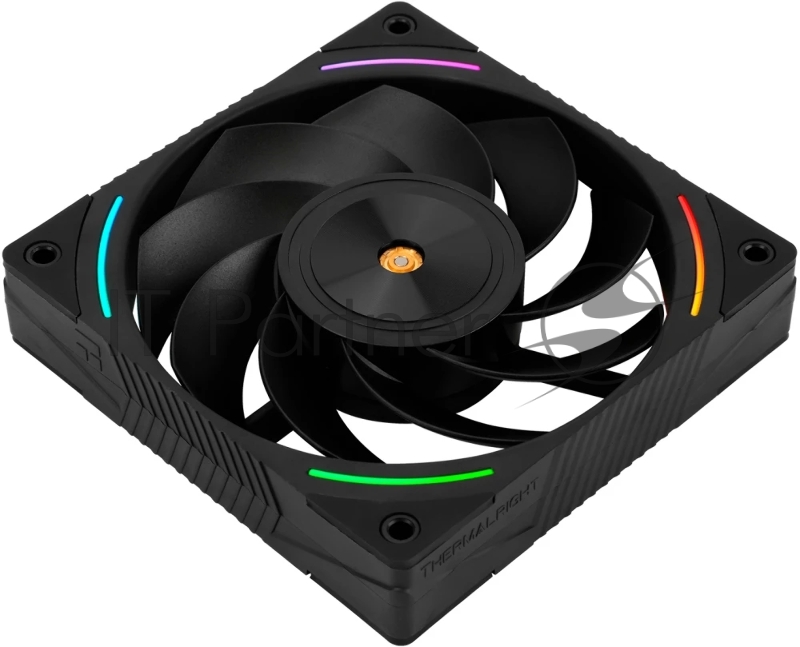 Кулер для корпуса Thermalright TL-K12R Reverse (120x120x25mm, 4-pin PWM, ARGB, 69CFM, 27dBA, 2150RPM, Black)