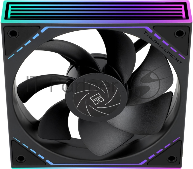 Кулер для корпуса Thermalright TL-M12R Reverse (124x120x25mm, 4-pin PWM, ARGB, 42.6CFM, 23.2dBA, 1500RPM, Black)