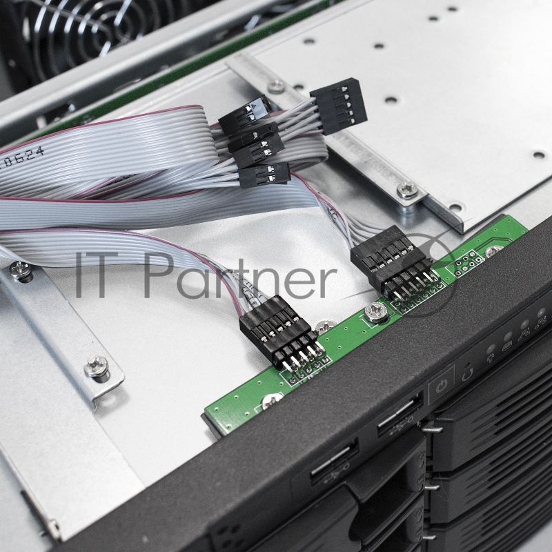 Серверная платформа ExeGate EX292422RUS Pro 3U660-HS16 (RM 19, высота 3U, глубина 660, Redundant БП 2x1200W, 16xHotSwap, USB)