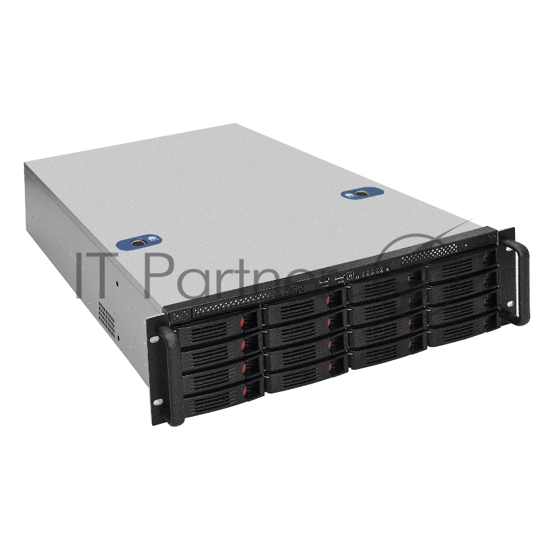 Серверная платформа ExeGate EX292422RUS Pro 3U660-HS16 (RM 19, высота 3U, глубина 660, Redundant БП 2x1200W, 16xHotSwap, USB)
