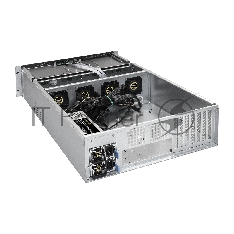 Серверная платформа ExeGate EX292422RUS Pro 3U660-HS16 (RM 19, высота 3U, глубина 660, Redundant БП 2x1200W, 16xHotSwap, USB)