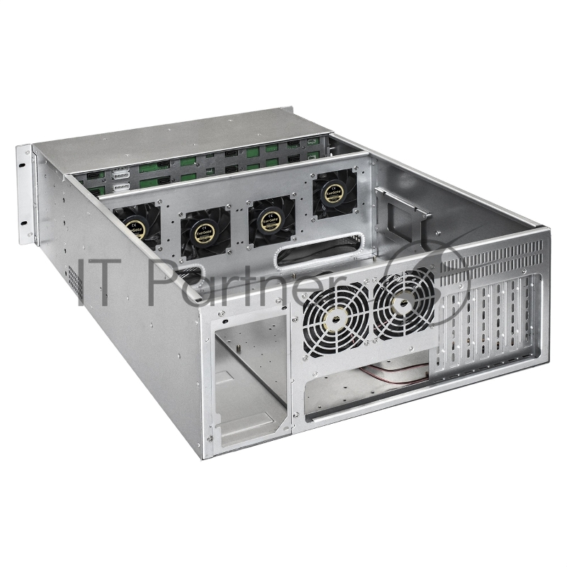 Серверная платформа ExeGate EX292426RUS Pro 4U660-HS24 (RM 19, высота 4U, глубина 660, Redundant БП 2x1000W, 24xHotSwap, USB)