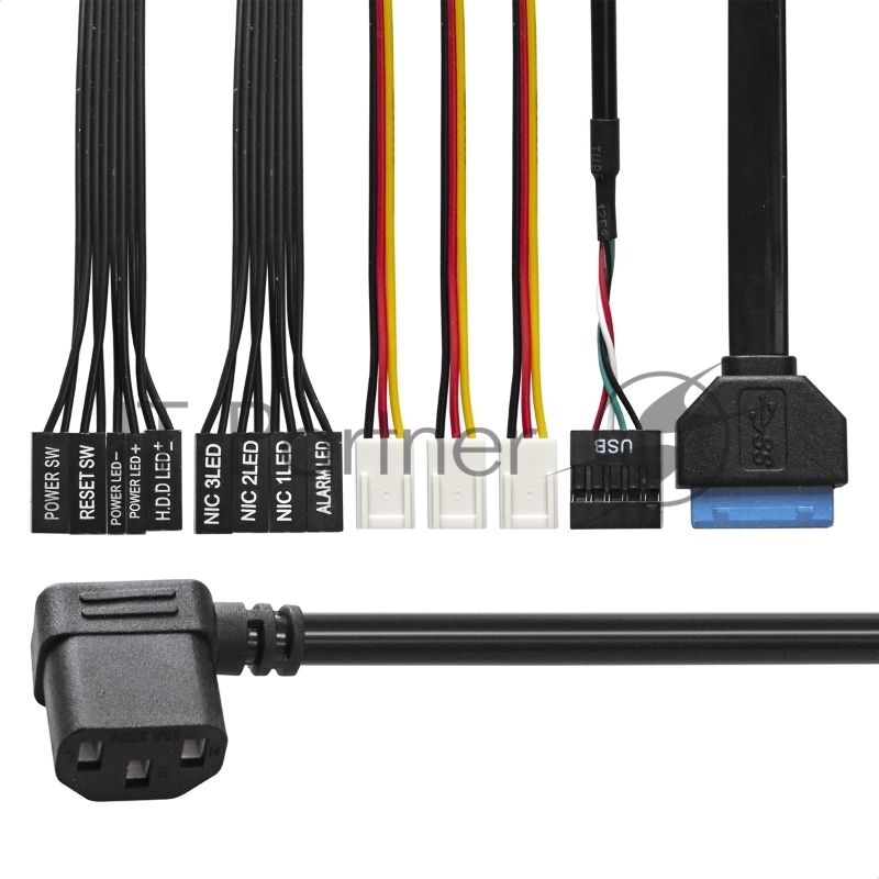 Серверная платформа ExeGate EX293877RUS Pro 2U650-06/2U2098L (RM 19, высота 2U, глубина 650, Redundant БП 2x550W, USB)