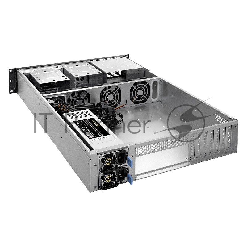 Серверная платформа ExeGate EX293877RUS Pro 2U650-06/2U2098L (RM 19, высота 2U, глубина 650, Redundant БП 2x550W, USB)