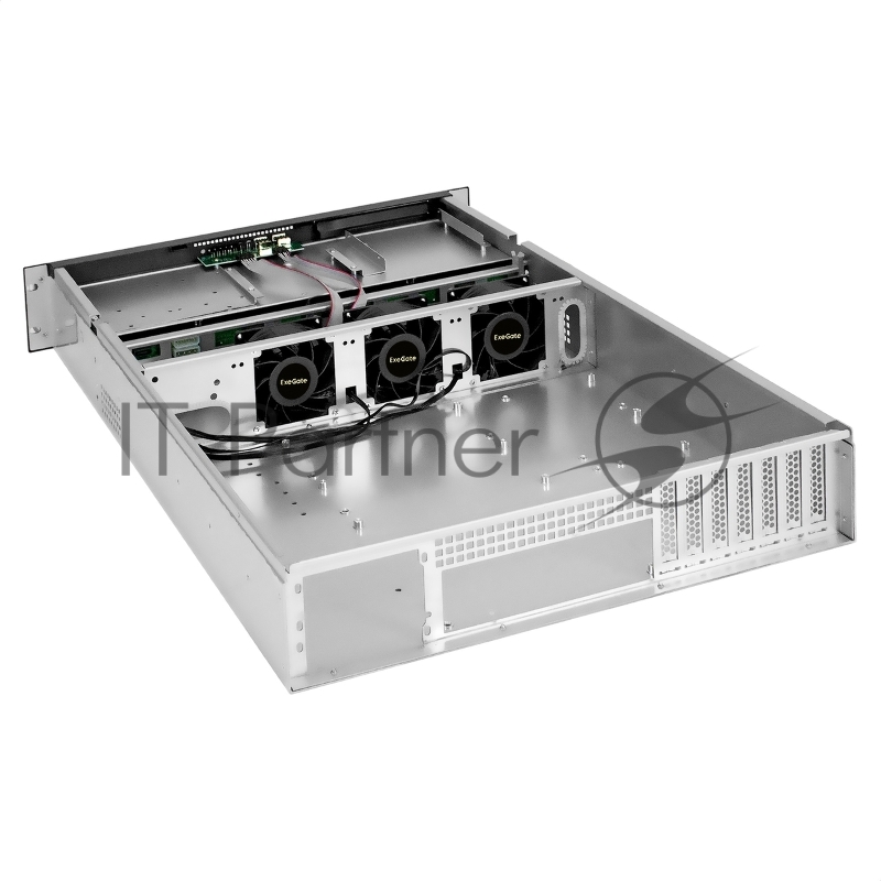 Серверная платформа ExeGate Pro 2U660-HS08 (RM 19, высота 2U, глубина 660, Redundant БП 2x1200W, 8xHotSwap, USB)