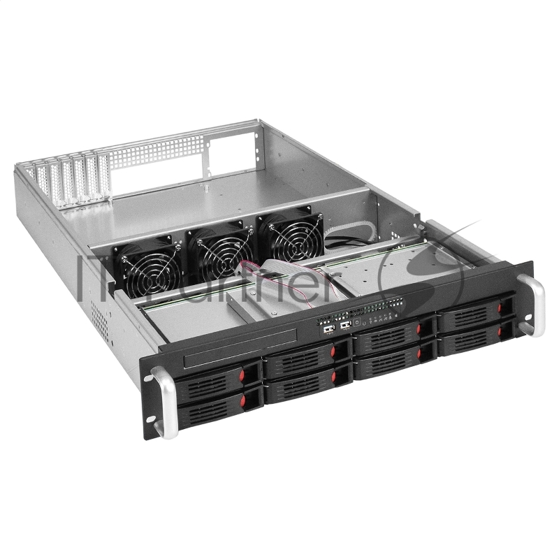 Серверная платформа ExeGate Pro 2U660-HS08 (RM 19, высота 2U, глубина 660, Redundant БП 2x1200W, 8xHotSwap, USB)
