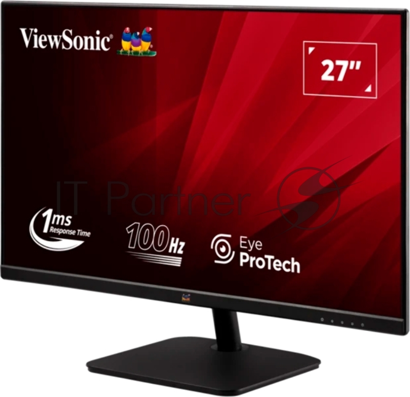 Монитор ViewSonic 27 VA2732-H-2 черный IPS LED 1ms 16:9 HDMI матовая 1300:1 250cd 178гр/178гр 1920x1080 100Hz VGA FHD 4.1кг