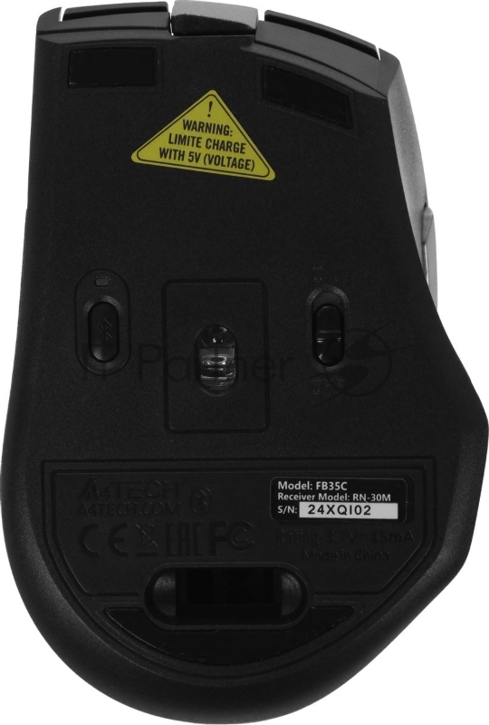 Комплект клавиатура + мышь A4Tech Fstyler FB2535C клав:черный/серый мышь:черный/серый USB беспроводная Bluetooth/Радио slim