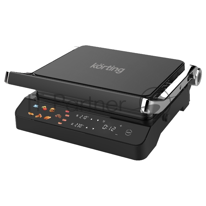 Электрогриль Korting KGPA 0405 W, черный