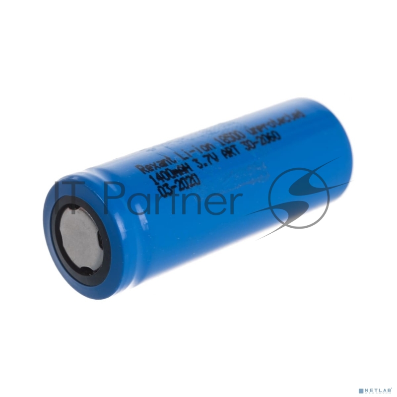 Портативный аккумулятор Rexant Li-ion 18500 unprotected 1400 mAH 3.7 В