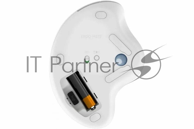 Мышь беспроводная (трекбол) Logitech ERGO M575S белый