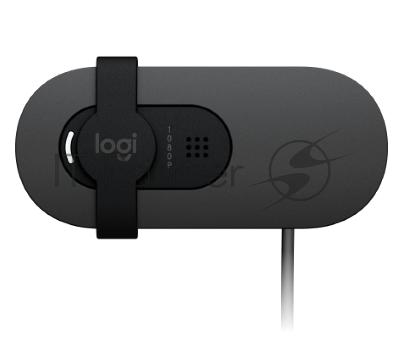 Веб-камера Logitech Webcam Brio 100, 1920x1080, GRAPHITE, защитная шторка