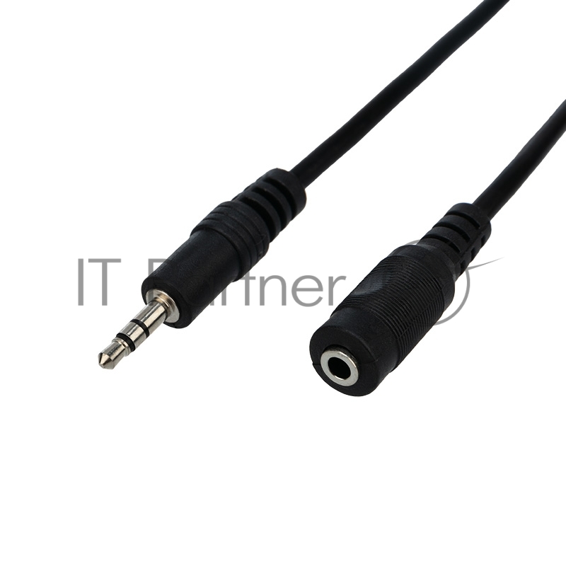 Шнур Rexant Стерео 3,5 мм гнездо - Стерео 3,5 мм штекер 3 метра