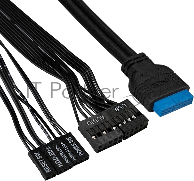 Компьютерный корпус Miditower ExeGate XP-333U-UNS500 (ATX, БП UNS500 с вент. 12см, 1хUSB/2хUSB 3.0, аудио, черный)