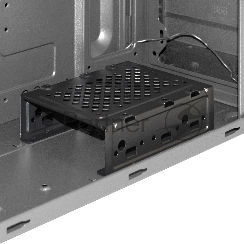 Компьютерный корпус Miditower ExeGate XP-333U-UNS500 (ATX, БП UNS500 с вент. 12см, 1хUSB/2хUSB 3.0, аудио, черный)