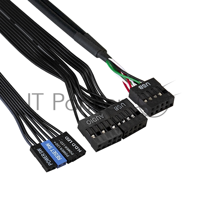 Компьютерный корпус Minitower ExeGate BAA-105-01-UNS350 (mATX, БП UNS350 с вент. 12см, 2*USB, аудио, черный)