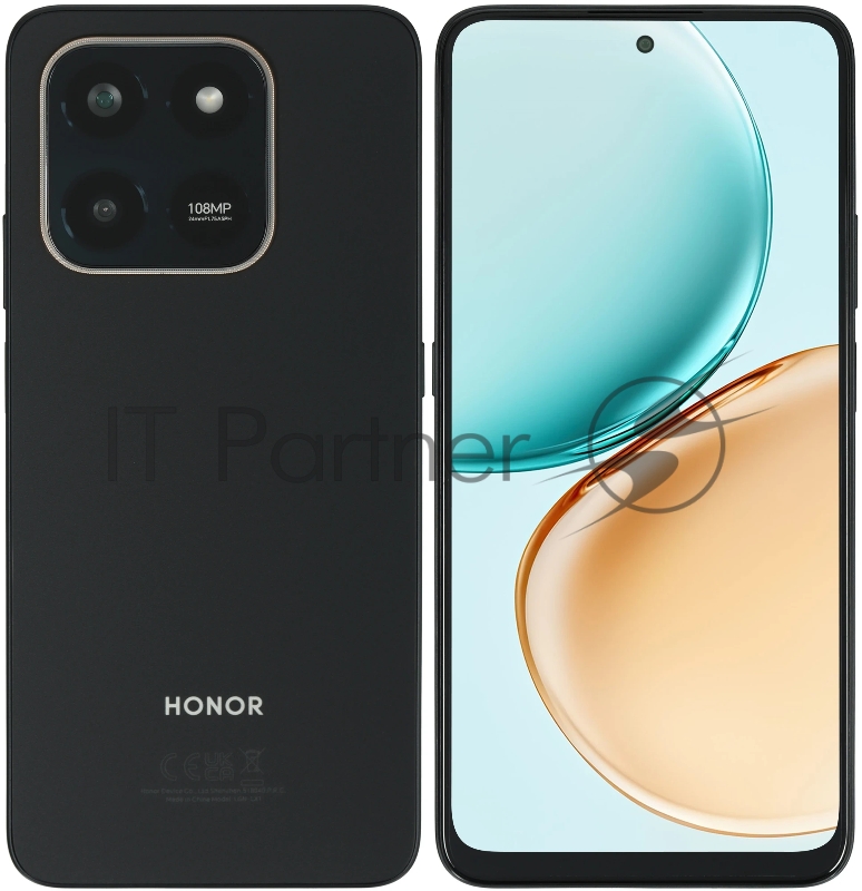 Мобильный телефон HONOR X7d 8/256GB 5109BXJW BLACK HONOR