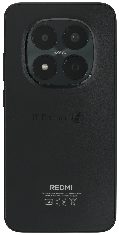 Смартфон Redmi Note 15 Pro 5G 8+256Gb черный (MZB0M2URU)