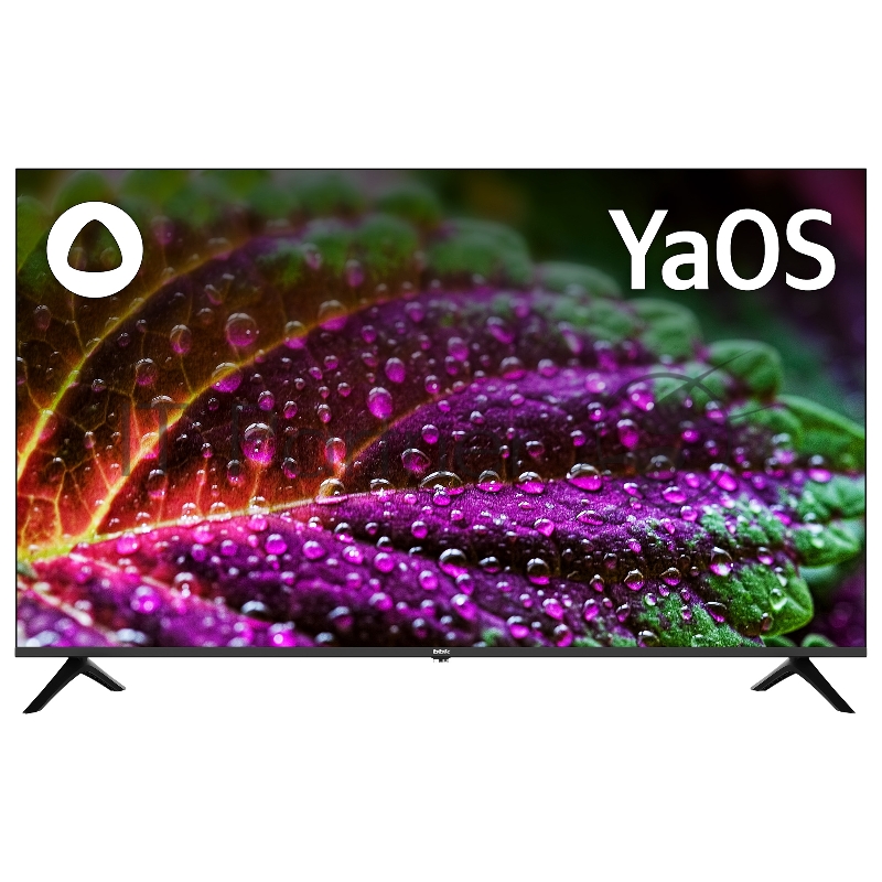 Телевизор LED BBK 50 50LEX-8231/UTS2C (B) Яндекс.ТВ черный 4K Ultra HD 50Hz DVB-T2 DVB-C DVB-S2 WiFi Smart TV (RUS)