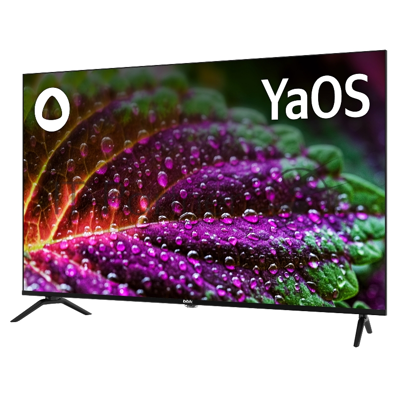 Телевизор LED BBK 42.5 43LEX-8231/UTS2C (B) Яндекс.ТВ черный 4K Ultra HD 60Hz DVB-T2 DVB-C DVB-S2 USB WiFi Smart TV (RUS)