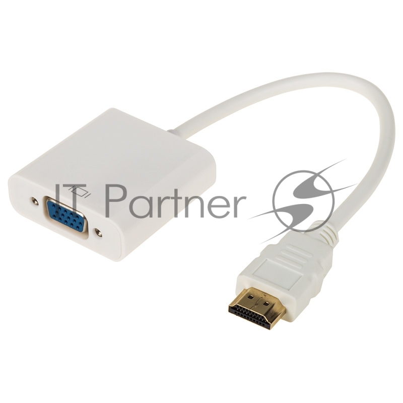 Переходник Rexant шт. HDMI - гн. VGA (провод) + 3. 5 мм Аудио с питанием