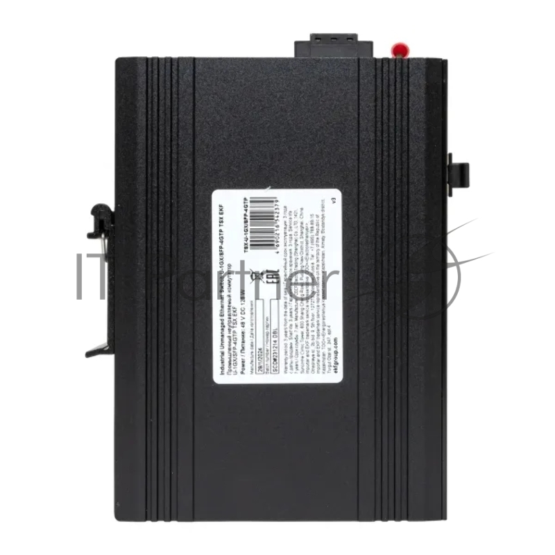 Коммутатор промышленный неуправляемый EKF TSX-U-1GX/SFP-4GTP U-1GX/SFP-4GTP 1 порт 1000Base-X SFP 4 порта 10/100/1000Base-T(X) RJ45 c PoE монтаж на DI