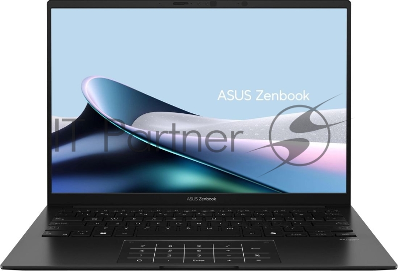 Ноутбук Asus Zenbook 14 UM3406GA-QD130 Ryzen AI 5 430 32Gb SSD512Gb AMD Radeon Graphics 14 OLED WUXGA (1920x1200) без ОС black WiFi BT Cam Bag (90NB17R1-M006H0)