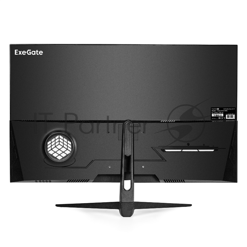 Монитор ExeGate Combat EC3200TA изогнутый игровой с аудио 31.5 WQHD 165 Гц (VA Curved R1500 LED Grade A+, 2K, 2560x1440@165Гц (WQHD), 16:9, 300cd/m2, 3500:1, 178°/178°, 1ms, HDMI2.0, 2xDisplayPort, audio-out, Speakers, RGB-подсветка, Flicker-free, Fr