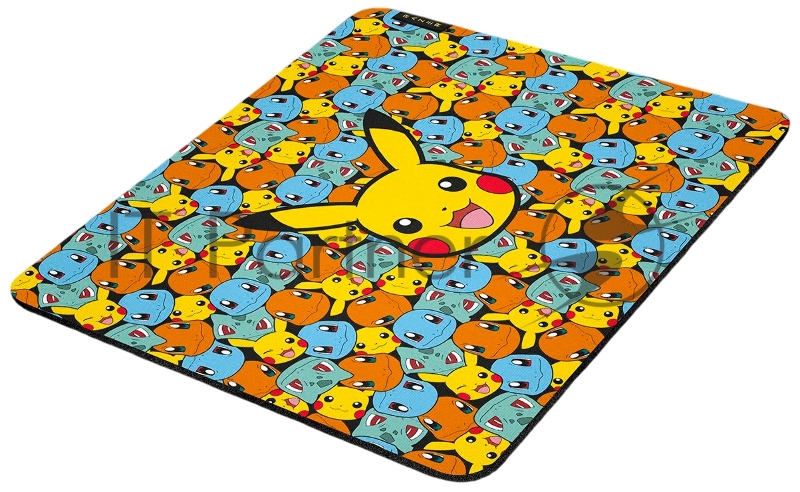 Игровой коврик для мыши Razer Gigantus V2 Medium - Pokemon Kanto Starters Ed./ Razer Gigantus V2 Medium - Pokemon Kanto Starters Ed. Mouse Mat