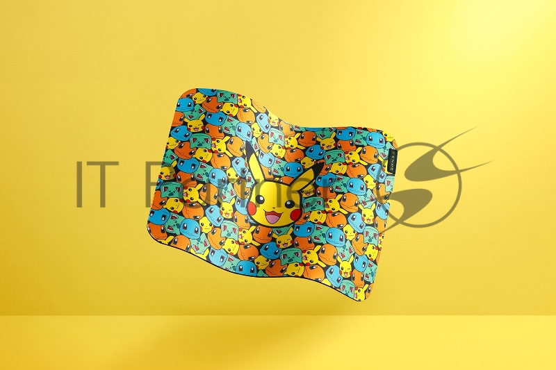 Игровой коврик для мыши Razer Gigantus V2 Medium - Pokemon Kanto Starters Ed./ Razer Gigantus V2 Medium - Pokemon Kanto Starters Ed. Mouse Mat