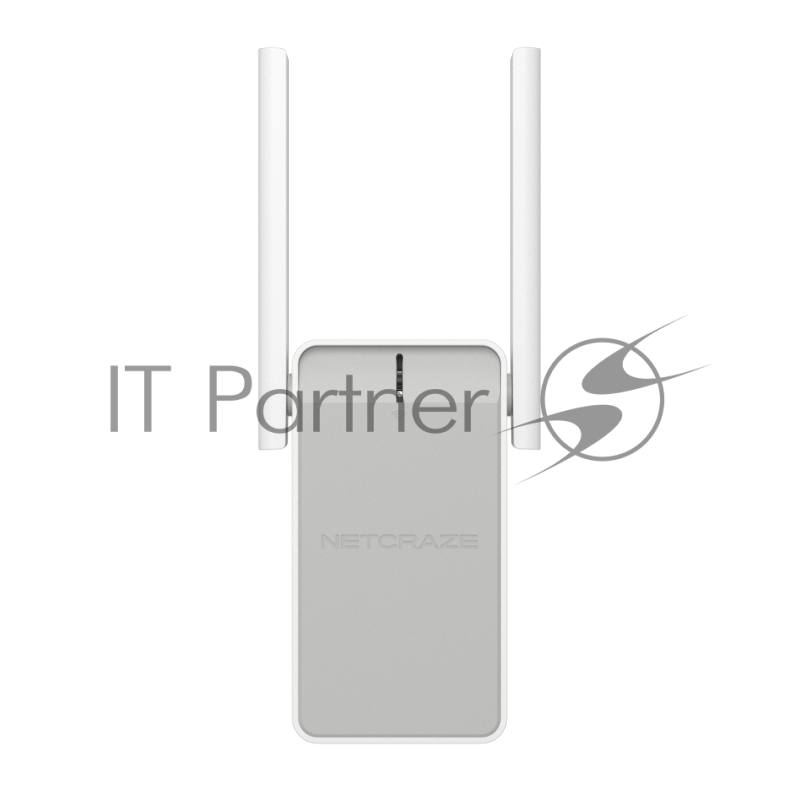 Wi-Fi Mesh-ретранслятор Netcraze Buddy 4 Mesh-ретранслятор Wi-Fi N300 2,4 ГГц 1x100 Мбит/с Ethernet