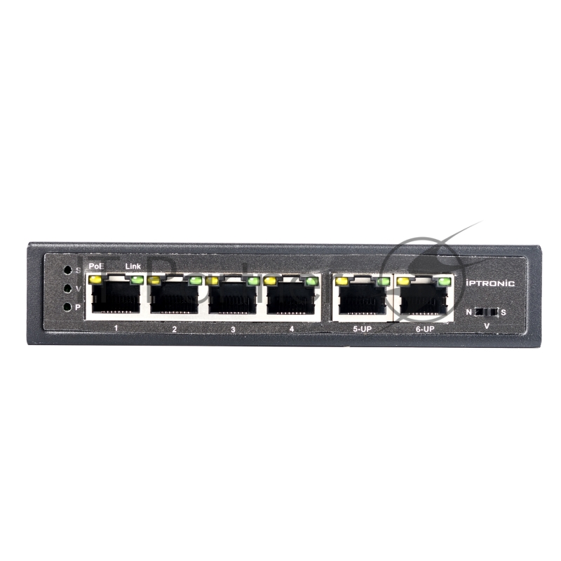 Коммутатор PoE IPTRONIC PS3-E6P4H