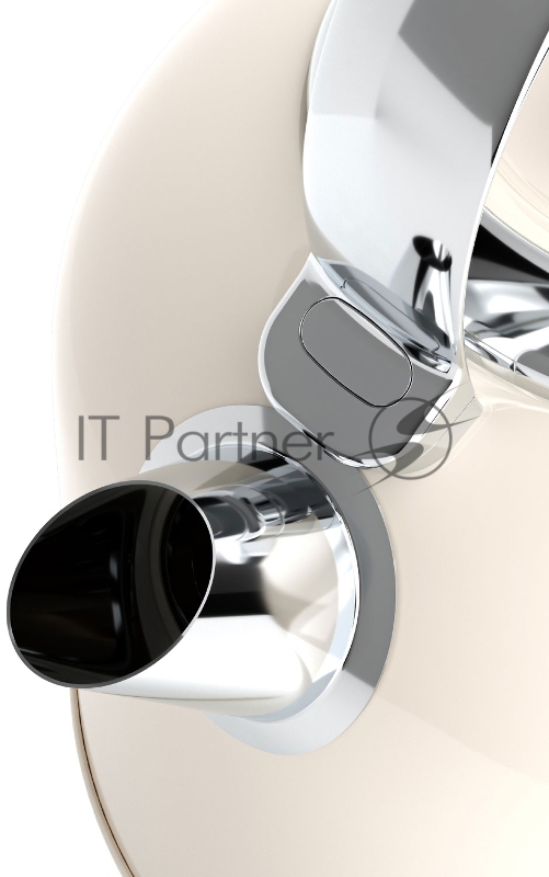 Чайник электрический Candy CK-205 1.7л. 2200Вт слоновая кость корпус: нерж.сталь