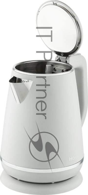 Чайник электрический Haier HK-502 1.5л. 3000Вт серый корпус: нерж.сталь/пластик (TD0029960RU)